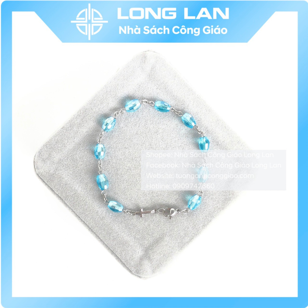 TRÀNG HẠT, CHUỖI MÂN CÔI PHA LÊ HẠT LÚA 10 KINH-QUÀ TẶNG CÔNG GIÁO
