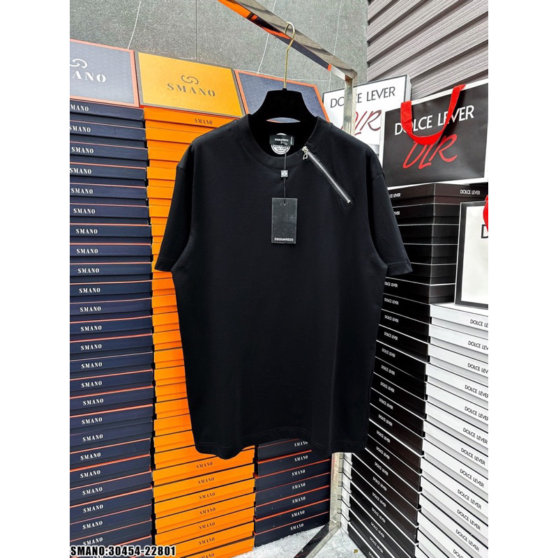 Áo khoá cổ chéo chất cotton khô TTA976