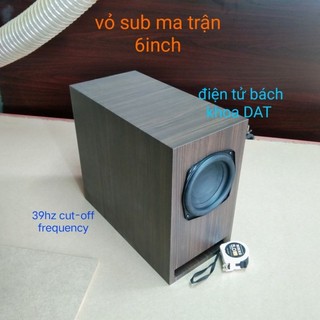 Vỏ loa sub cho loa 6 inch