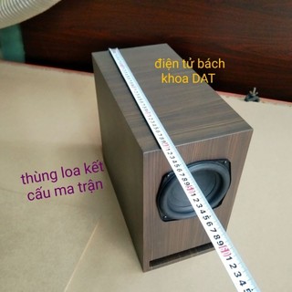 vỏ loa sub cho loa 6 inch