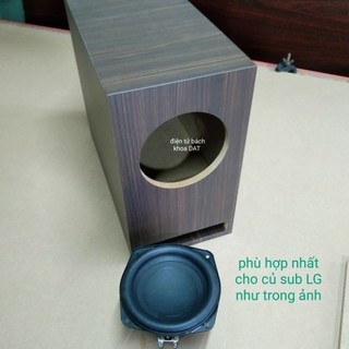 vỏ loa sub cho loa 6 inch