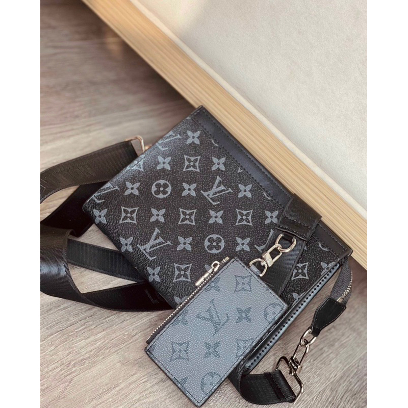 Túi đeo chéo lv 81124 fullbox nam châm xịn sò