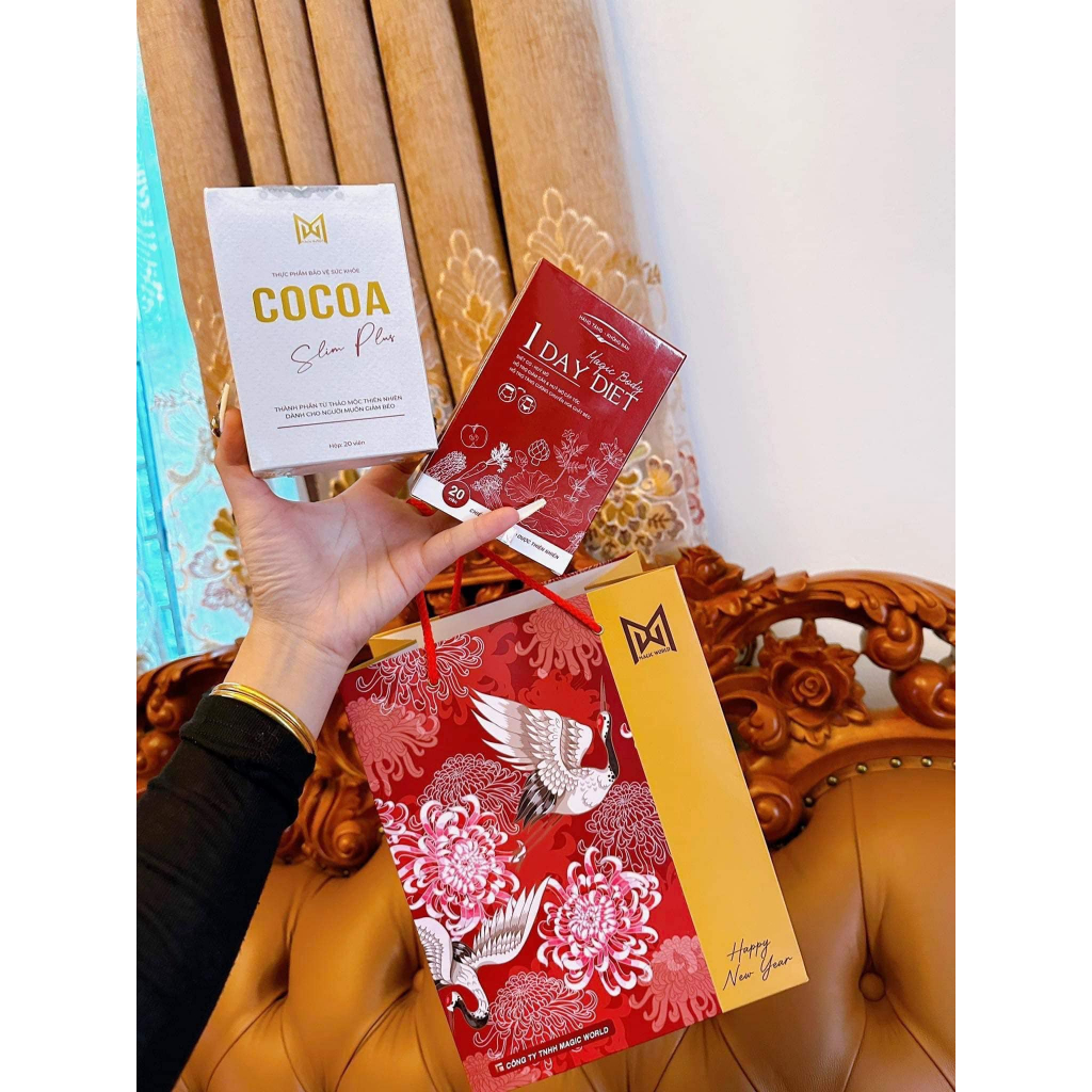 Giảm Cân Chính Hãng Cocoa Slim plus 2023