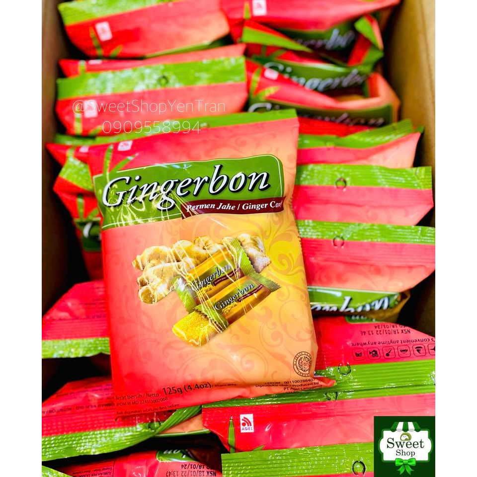 Kẹo gừng dẻo Gingerbon 125gr