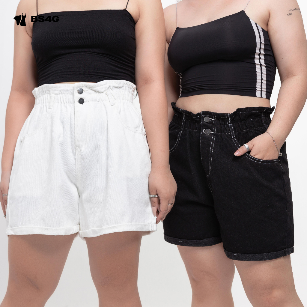 SHORT LƯNG THUN TRẮNG - SB014