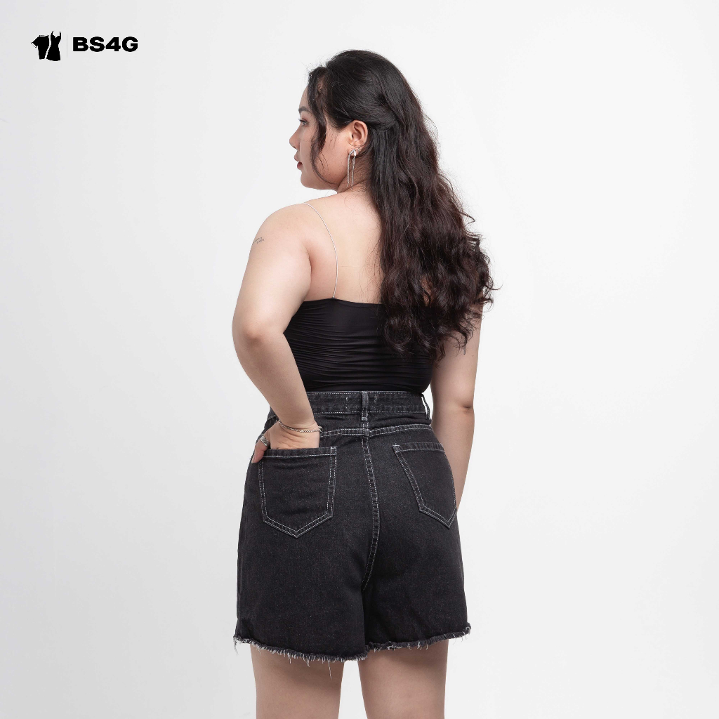 SHORT JEANS MUỐI TIÊU - SB009