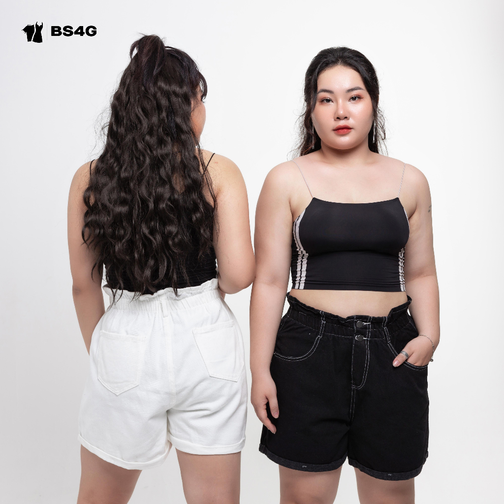 SHORT LƯNG THUN ĐEN - SB012