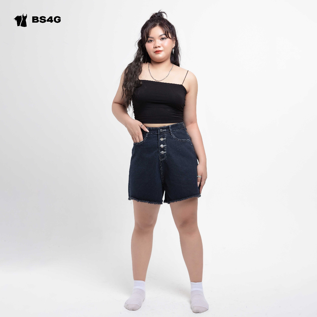 SHORT JEANS XANH ĐEN - SB008