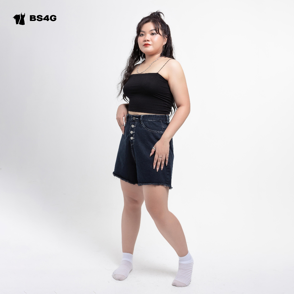 SHORT JEANS XANH ĐEN - SB008