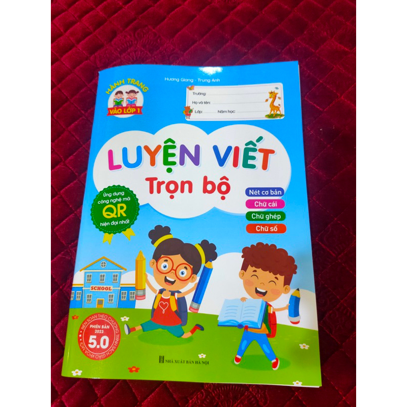 Vở luyện viết cho bé tiền tiểu học