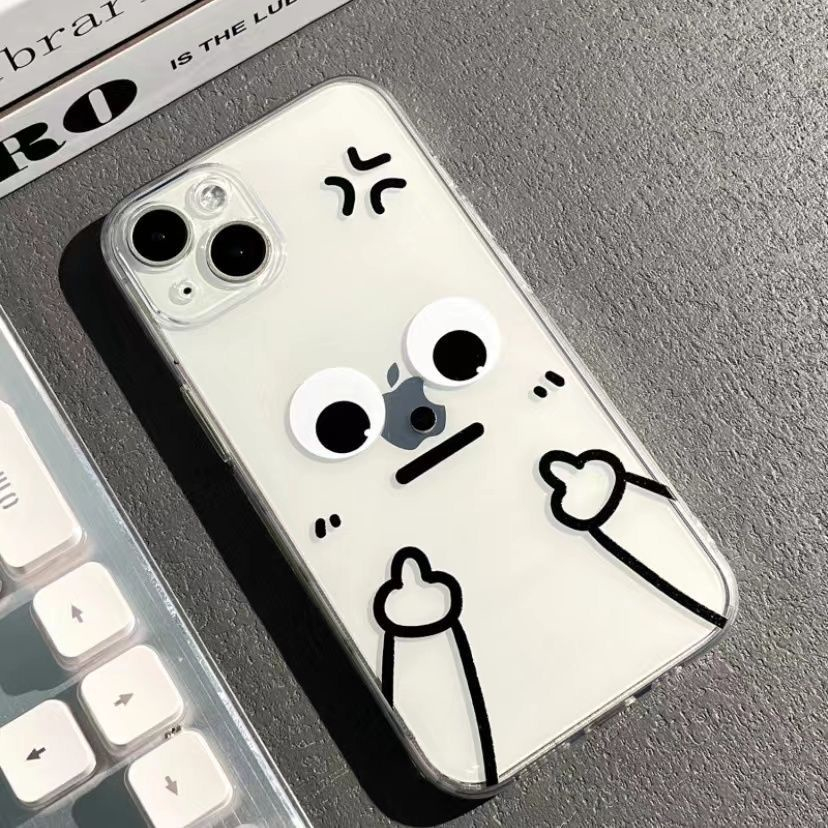 ✅Ốp Điện Thoại In Hình Quái Vật Phong Cách Graffiti Cho Iphone 13 14Pro 5S 12P 11 u453