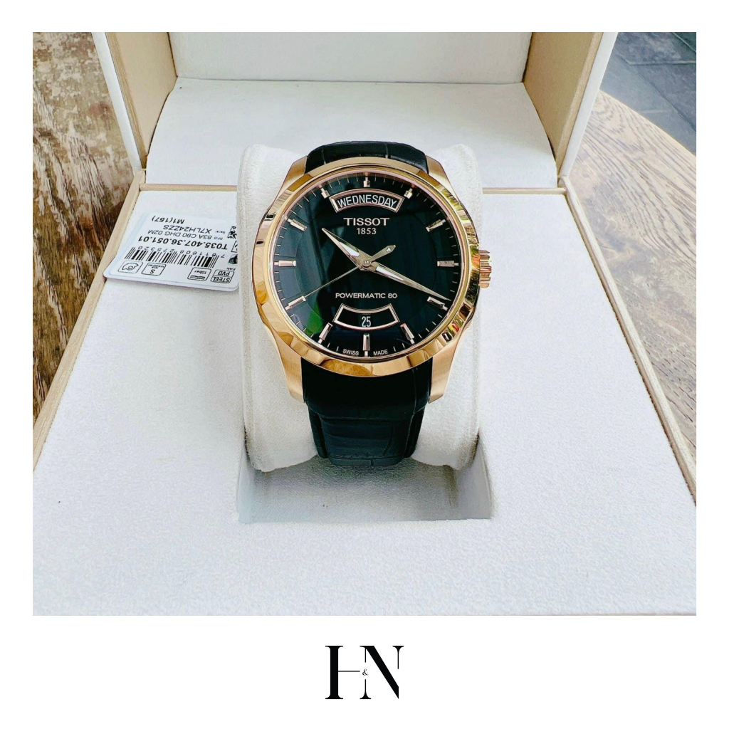 ĐỒNG HỒ NAM TISSOT COUTURIER POWERMATIC 80 T035.407.36.051.01