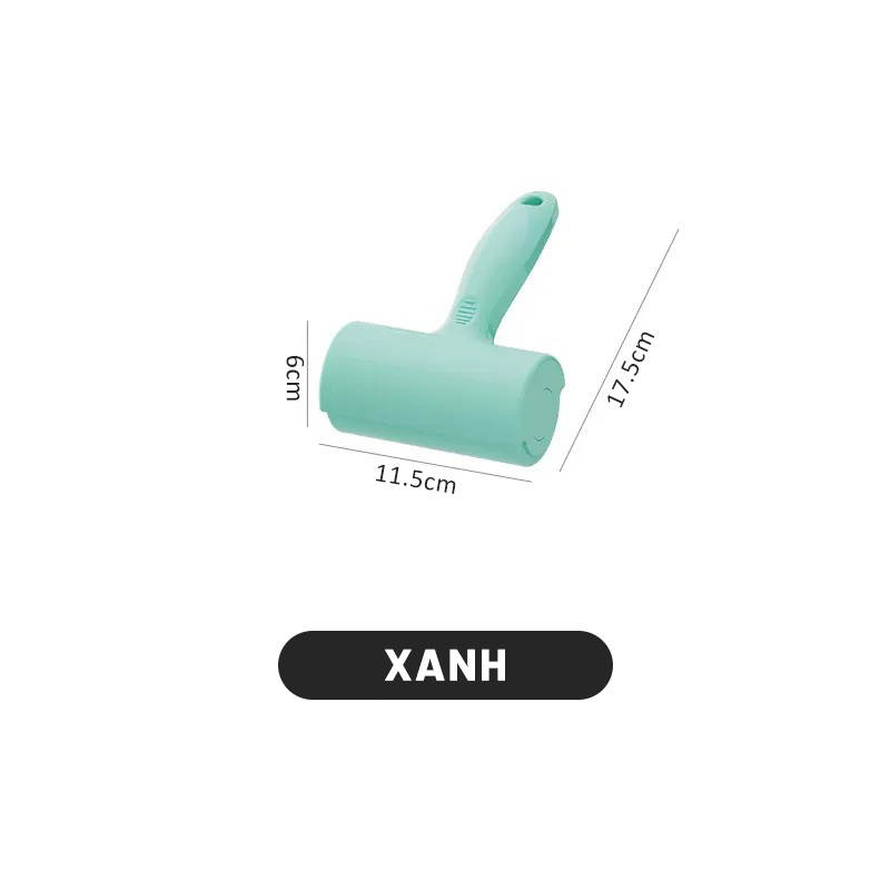 Cây lăn bụi vải, lông chó mèo Con lăn làm sạch bụi đồ nội thất ghế sofa, đệm giường tiện lợi nhỏ gọn đa năng