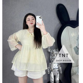 ÁO FORM RỘNG TAY DÀI PHỒNG  [TNT SHOP BIGSIZE 60KG 90KG]
