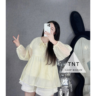 ÁO FORM RỘNG TAY DÀI PHỒNG  [TNT SHOP BIGSIZE 60KG 90KG]