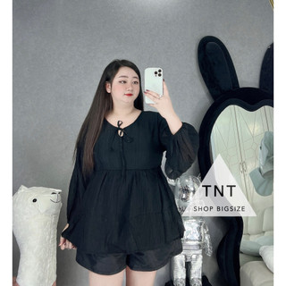 ÁO FORM RỘNG TAY DÀI PHỒNG  [TNT SHOP BIGSIZE 60KG 90KG]