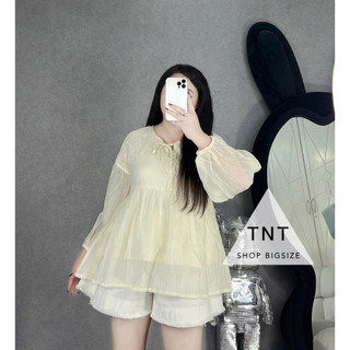 ÁO FORM RỘNG TAY DÀI PHỒNG  [TNT SHOP BIGSIZE 60KG 90KG]