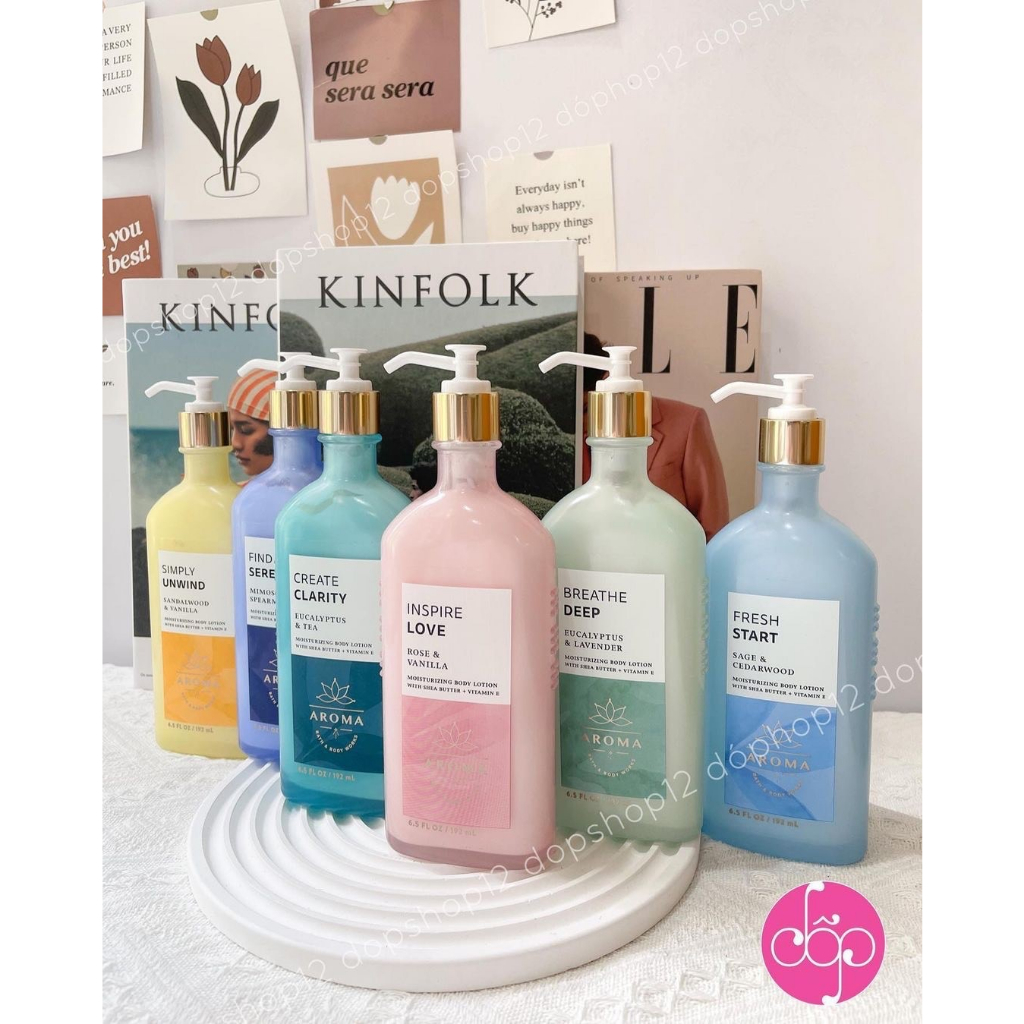 SỮA DƯỠNG THỂ BATH&BODY WORKS AROMATHERAPY