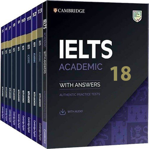 Sách Cambridge IELTS Academic Tuỳ Chọn 18 Tập - Thi IELTS Kèm Audio