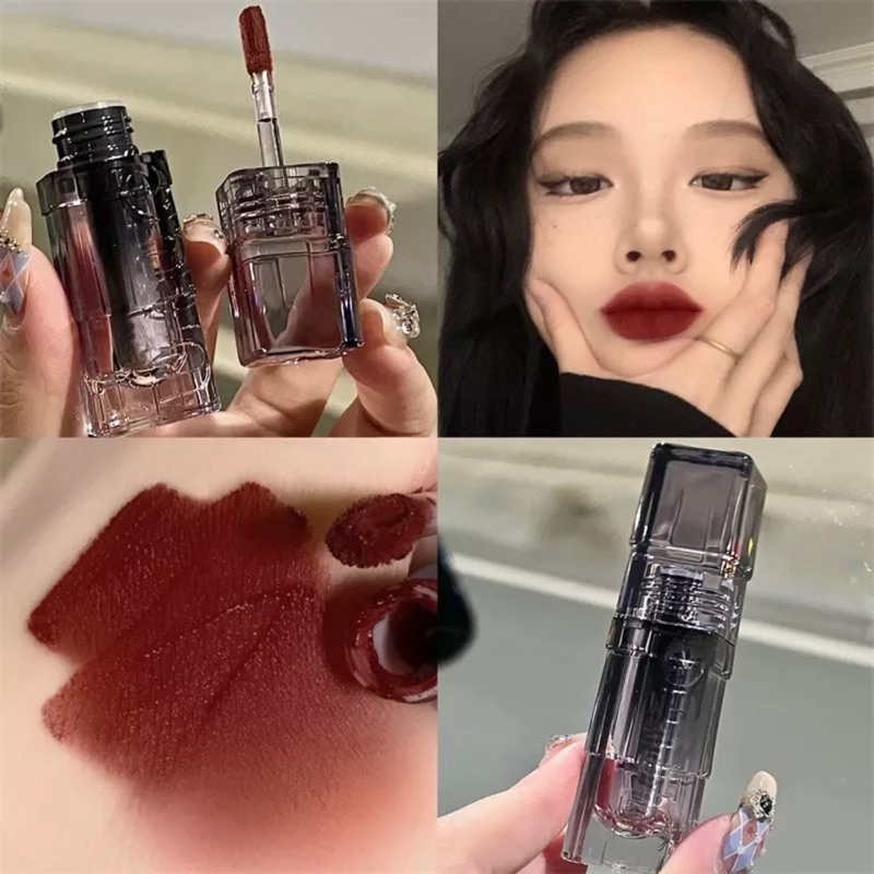 Son kem Ineyoo Soft Lip Gloss pha lê mềm mịn mướt môi lâu trôi