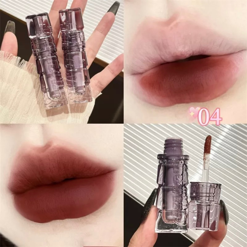 Son kem Ineyoo Soft Lip Gloss pha lê mềm mịn mướt môi lâu trôi