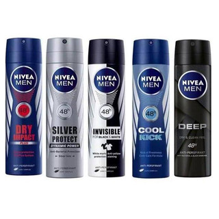 Xịt Khử Mùi toàn thân Nivea Men 48h