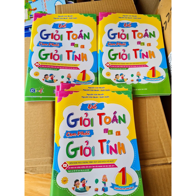 Giỏi tính giỏi toán cho bé lớp 1,2,3