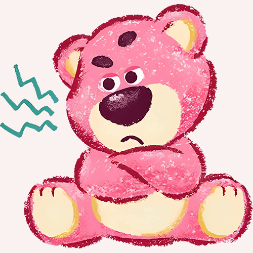 Hot trend Gấu Lotso 19 ủi bằng bàn là, bàn ủi