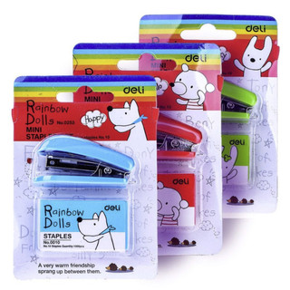 Dập ghim số 10 mini deli stapler 0253