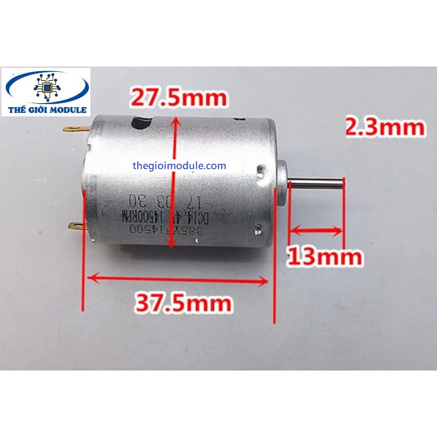Động cơ DC RS385 12V