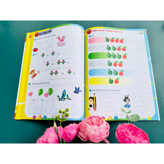 Vở toán phát triển tư duy cho bé