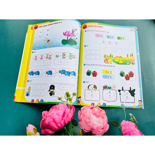 Vở toán phát triển tư duy cho bé