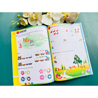 Vở toán phát triển tư duy cho bé