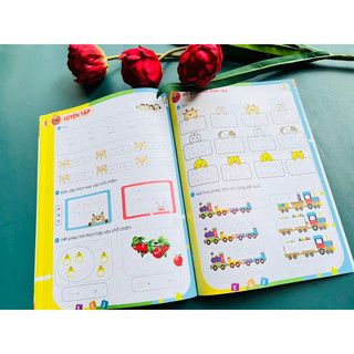 Vở toán phát triển tư duy cho bé