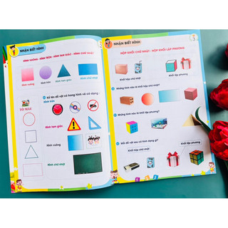 Vở toán phát triển tư duy cho bé
