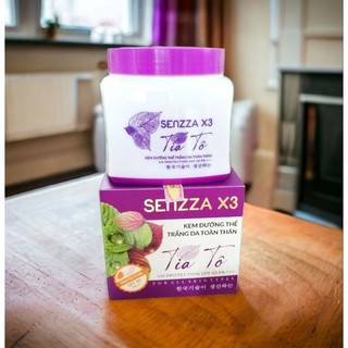 Senzza x3 - kem trắng da toàn thân tía tô 250g