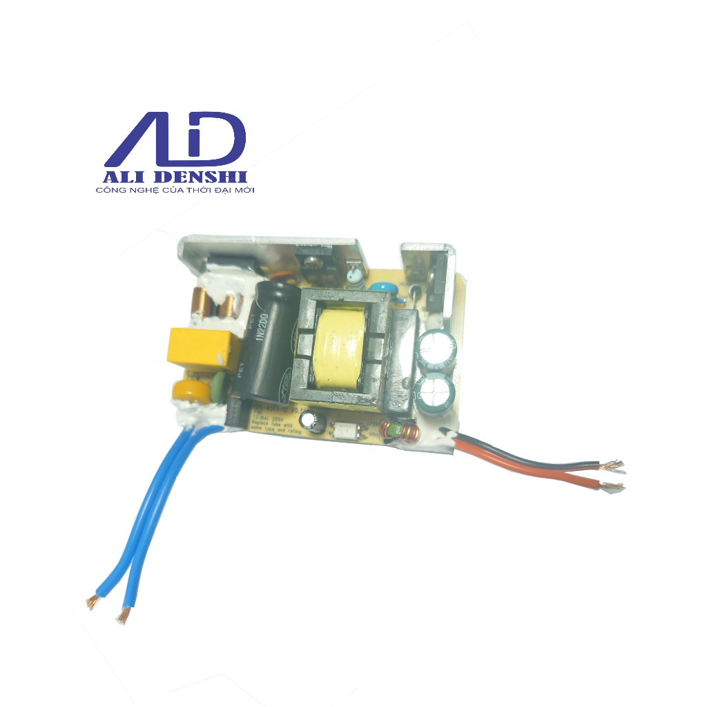 Mạch nguồn xung không vỏ 220VAC to 12VDC 5A