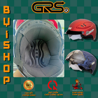 Lót nón GRS A966k tháo giặt chính hãng - Lót mũ bảo hiểm grs a966 2 kính và kính âm 1/2 nửa đầu