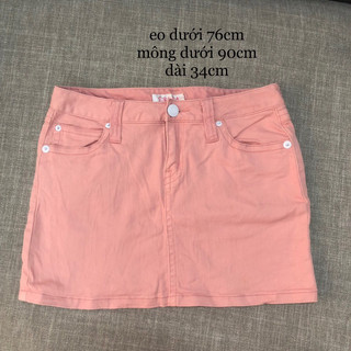 chân váy jeans / miniskirt y2k 2hand