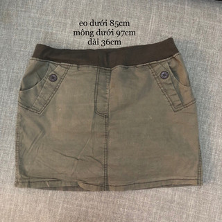 chân váy jeans / miniskirt y2k 2hand