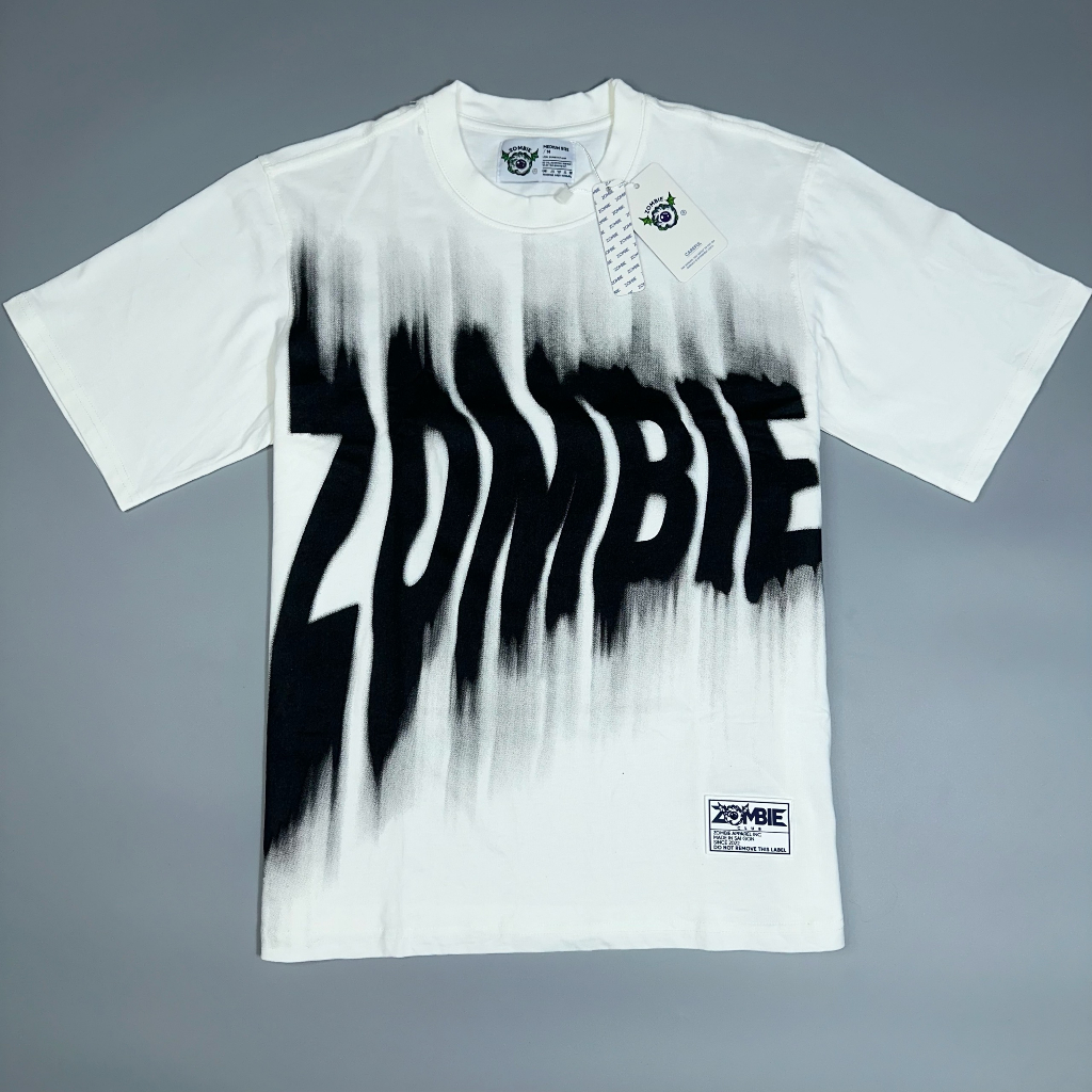 Áo thun Zombie Club x PAMIN Blur vải thun cotton 100% định lượng 250gsm ZB002