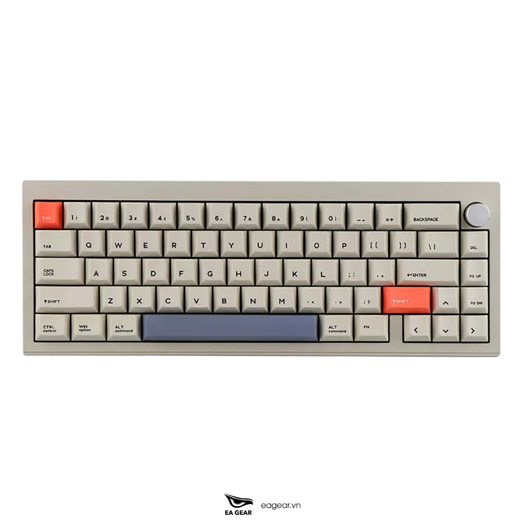 Bàn Phím Cơ Cidoo V65 2 Modes Hotswap Full Nhôm CNC Gasket Mount - EA Gear