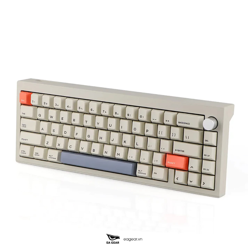 Bàn Phím Cơ Cidoo V65 2 Modes Hotswap Full Nhôm CNC Gasket Mount - EA Gear