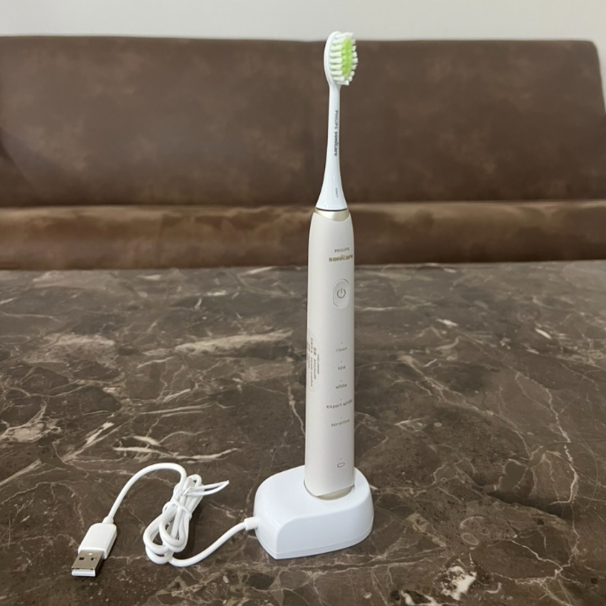 Bàn chải đánh răng điện Philips Sonicare HX2491/01 Serial 3900 tích 2 đầu bàn chải- HÀNG CHÍNH HÃNG