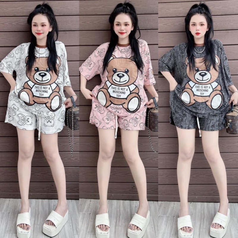 Bộ đùi gấu viền rách siêu đẹp,hàng loại 1 chuẩn hình