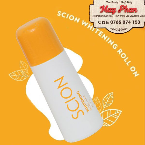 Lăn khử mùi Scion Nuskin 75ml ngăn mùi hôi nách không làm ố quần áo, lăn nách scion làm sáng vùng da dưới cánh tay