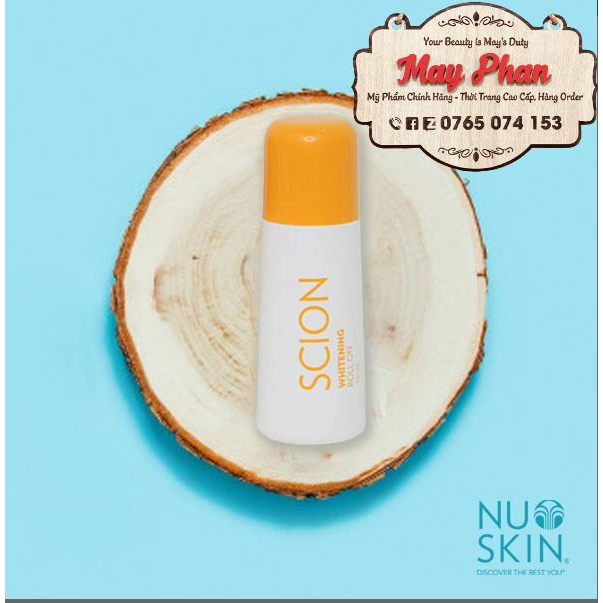 Lăn khử mùi Scion Nuskin 75ml ngăn mùi hôi nách không làm ố quần áo, lăn nách scion làm sáng vùng da dưới cánh tay