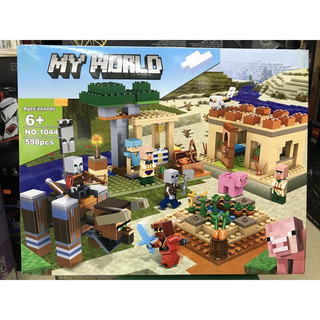 Xếp hình lắp ráp Minecraft 21160 1044 cuộc đột kích
