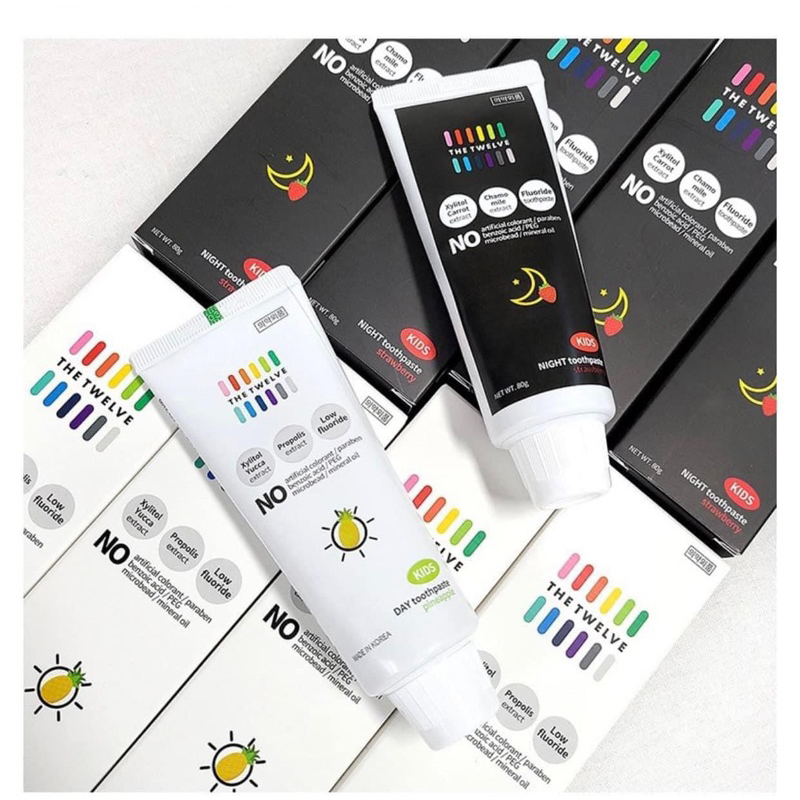 KEM ĐÁNH RĂNG THE TWELVE DÀNH CHO BÉ -DATE 4/2024