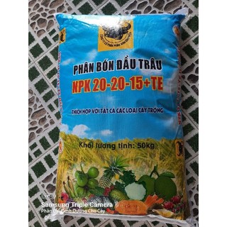Phân bón đầu trâu npk 20 20 15 te